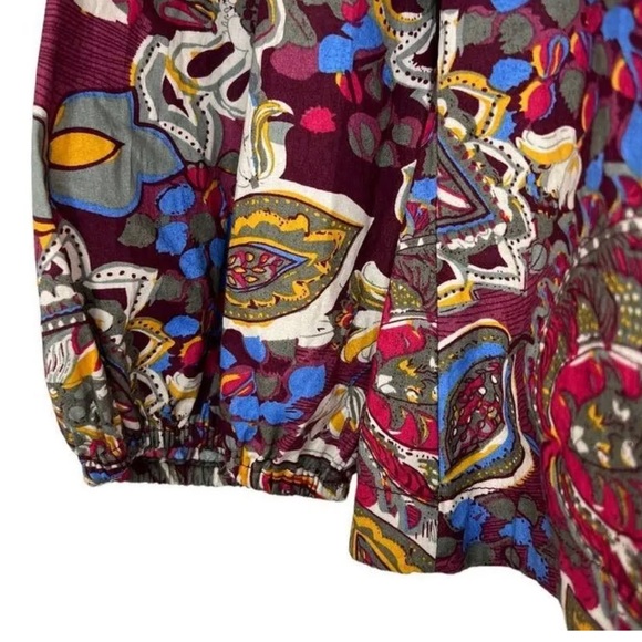 EVEREVE Scoop Neck 3/4 Sleeve Pattern Top Size L - Picture 10 of 10